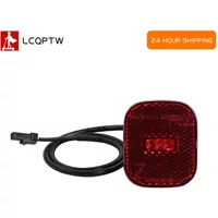 Taillight For Segway ZT3 Pro G3 F3 E3 Electric Scooter Safety Light Rear Fender Brake Stoplight LED Lamp Parts