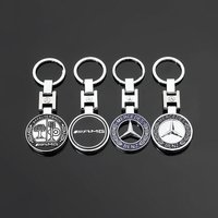 3D Metal Car Keychain Key Ring Chain Key Holder Pendant Gifts For Mercedes Benz AMG A W204 W205 W212 W213 W221 W117 W177 GLA GLE