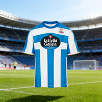 T-shirt Deportivo De La Coruña Fans Edition Summer Quick-drying Breathable Comfortable Men's Tee Unisex Jersey Tops Beachwear