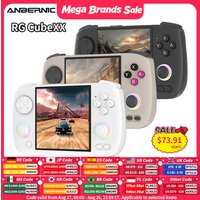 Anbernic RG CubeXX Handheld-Spielkonsole 3,95" IPS 720*720 Bildschirm Linux WIFI Bluetooth HD-Verbindung Retro-Videospielkonsole