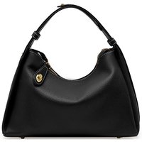 Genuine Leather Women's Shoulder Bag 2024 New Luxury Creative Design Zipper Lock Female Handbag Cowhide Fashion Crossbody Bags