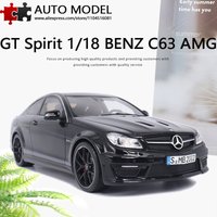 Gt Spirit 1:18 Scale Cars Mercedes-Benz C63 Amg W204 Edition 507 Resin Collectible Cars Die-Cast Cars and Model Vehicles Toys
