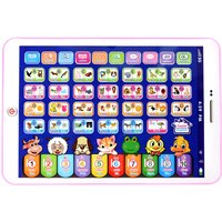 Spanish Alphabet Child Tablet Point Read Touch Enable Laptop Compluter Educational Toys Play Mobel Details for Children's Gifts