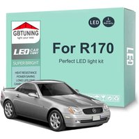 11Pcs Car Accessories For Mercedes Benz SLK Class R170 SLK200 SLK230 SLK320 1996-2003 Canbus Dome Trunk LED Interior Light Bulb