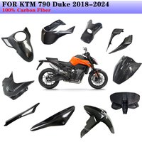 Carbon Fiber Carbon Fiber Body & Frame Covers Full Fairing Kits For KTM 790 890 DUKE 2018-2024 Motorcycle Modified Parts