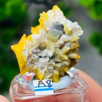 Natural China Fluorite and crystal symbiosis mineral specimens Teaching Reiki Healing Stone Home Decor