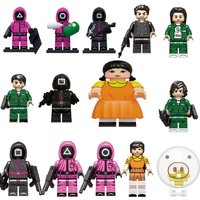 Hot Toys Korea Movie Mini Figures Bricks Toy Dolls Building Blocks Assemble Toys Model Children Christmas Gifts