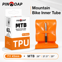 AliExpress pinmoap PINMOAP 1/2/5/10/20PCS Mountain Bike Inner Tube 26/27.5/29'' Butyl Rubber Bicycle Tire Tube Mtb Cycling Replacement Repair Kit