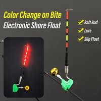 2 Styles LED Light Night Electronic Fishing Bite Alarm Float Fishing Luminous Float & Bite Indicator