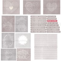 Piggy Craft metal cutting dies cut die mold Background Easter Series Frame Scrapbook paper craft knife mould blade punch stencil