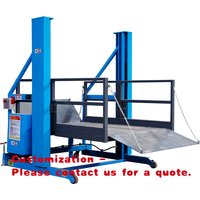 custom.2 Tons 3 Ton Mobile Dock Lift Warehouse Dock Container Loading Unloading Platform Lift Tables Hydraulic Lift Freight Elev