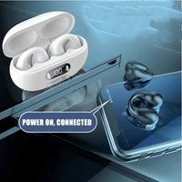 New wireless Bluetooth earphones Q80 digital clip on sports game music with built-in microphone compatible with Android and iOS