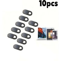 10Pcs Ultra-Thin Laptop Webcam Cover Self-adhesive Lens Protector For iPad Tablet PWeb Mobile Phone Lenses Privacy Sticker