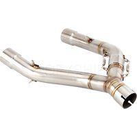 For Yamaha XT 660 2008 to 2015 2016 2017 XT660Z Tenere 660 XT660 Escape Slip-on Motorcycle Exhaust Muffler Mid Link Pipe 51MM