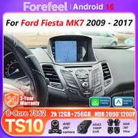 Android 16 Carplay Car Radio For Ford Fiesta MK7 2009 2010 2011 2012 2013 -2017 Multimedia Player Navigation Screen Wifi Stereo image 4