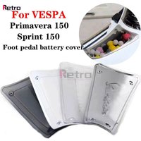 For Vespa Primavera 150 Sprint 150 Modification Transparent Cylinder Head Cover Battery Cover Transparent Series Style