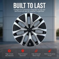 19 Inch 4PCS Hub Caps for Tesla Model Y L 2025 2026 Performance Full Rim Machina Wheels Replacement Accessories Wheel Cover