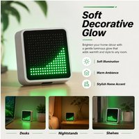 LED Fluid Simulation Water Flow Shaking E-sports Desktop Decoration Luminous Ornaments Atmosphere Decoration