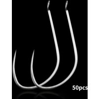 Fishing hook bulk without barbs new improved crucian carp black pit slip fish Aji angle hook