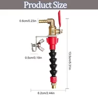 135mm Angle Grinder Water Sprayer, Universal Dust-Proof Water Nozzle for Cutting Machine, for Marble Brick Tile Cutting