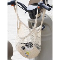 AliExpress NONE Motorcycle Helmets Luggage Net Scooter Storage Mesh Bag MTB Cycling Handlebar Tube Hanging Baggage Bag Motorcycle Accessories
