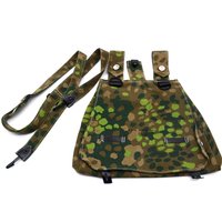 Camouflage German DOT 44 Camp Bread Bag W Strap Cosplay