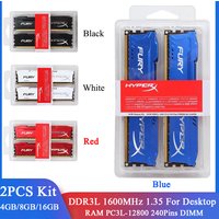 DDR3L Memoria 4GB 8GB 1600MHz 8GB (2x4GB) 16GB (2x8GB) Kit RAM 1600MHz Desktop Memory 240Pins 1.35V DIMM PC3L-12800 RAMs