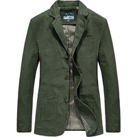Casual Outdoor Men's Jacket Large Size Cotton Spring Autumn New Style Home Direct Supply Men's Suit Coat Single Breasted Thre...
