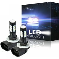 New H27W/2 881 Led Bulbs Fog Lights For Cars Led Fog Driving Lamp High Lights Car Light Sourse 6000K 8000K White