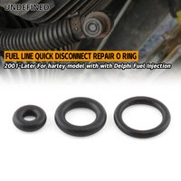 Fuel Line Quick Disconnect Repair O Ring Kit For Harley Touring Sportster Dyna Softial With Delphi Fuel Injection 2001-2023