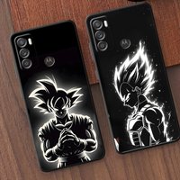Dragon Ball Goku Vegeta Case for Motorola Mot G53 G30 G50 G32 Edge 20 Pro 30 Lite G22 Edge40 G60 G52 G51 G73 G71 G72 G60s Black
