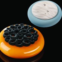 SHENHONG Pastry Mousse Decoration Tools Circular Texture Cake Molds Silicone Mould Kitchen Supplies French Dessert Baking Mold