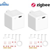 Type-C Rechargeable Tuya Zigbee Smart Touch Fingerbot Plus 5V Robot Button Pusher Arm Switch Support Alexa Google Home Alice
