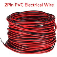 DC12V 2Pin Verlängerung Elektrische Strom Draht 5M ~ 100M Rot Schwarz Verbinden Kabel 18 20 22 AWG PVC Kupfer kabel Linie Für LED Streifen Licht