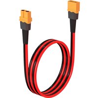Złącze baterii XT60 12AWG do łączenia równoległego, kabel męski/żeński, podwójne przedłużenie 40CM/60CM, przewód silikonowy do baterii RC i silnika.