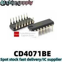 1PCS CD4071 CD4071BE DIP14 logic chip quad 2 input or gate