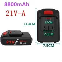 New 21V 36v 9800mah electric tool general rechargeable lithium battery electric screw driver electric drill Li-ion batter