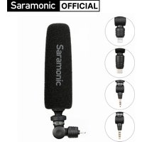 Saramonic smartmic5 mini kondensator plug and play mikrofon für iphone android pc computer dslr kameras streaming youtube vlog
