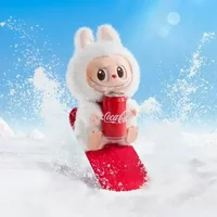 POP MART LABUBU THE MONSTERS COCA-COLA Series Vinyl Face Genuine Blind Box Guess Bag Toys Doll Anime Figure Desktop Ornaments