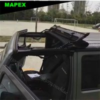 Top Ceiling Canvas Push Pull Sunroof Rain Heat Insulation For Jeep Wrangler JK 2007-2017