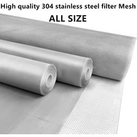 4 - 500 mesh,All Size 304 Stainless Steel Filter Wire Mesh Woven Wire Sieve Plate Screen Mesh
