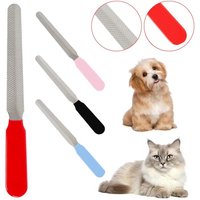 1Pc Pet Nail File Dog Nail Sharpener Steel Polishing File Pet Beauty Tool