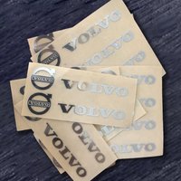 Fashion 3D Car Emblems Car Metal Creative Stickers Car Sticker For Volvo Polestar AWD V50 S60 XC60 S40 XC40 XC90 V60 S80 S90 V90