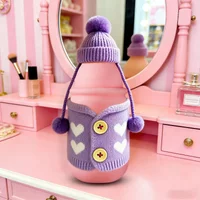 Cup-shaped Squishy Stress Toy, Translucent Purple & Super Relaxing, Must-Have for Students & Office Workers.H3914-2.2