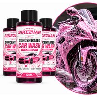SIKEZHAN 100ml Concentrated Car Wash Liquid High Foam Auto Shampoo Exterior Cleaner for Car Motorcycle Bike Paint Care Detail