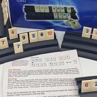 Digital tabletop game, including a stand and number blocks, a classic family party board game, a strategy game suitable for 2-4