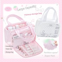 1PC Makeup Bag Daily Washroom Area Storage Bag Portable Handheld Travel Bag