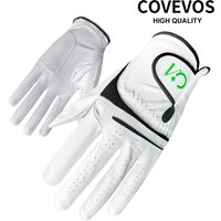 1 New PU Leather High Performance Golf Glove All Weather - Select Size - Left or Right