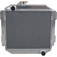 Radiateur en aluminium pour Ford Capri MK1 MK2 MK3 Kent 1.3L 1.6L 2.0L Essex/Escort 1.6L de 1962 à 1965