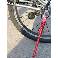 AliExpress LP Litepro Brompton kickstand 135G Aluminum Alloy Bicycle Kickstand for Brompton Folding Bike Bicycle Kickstand
